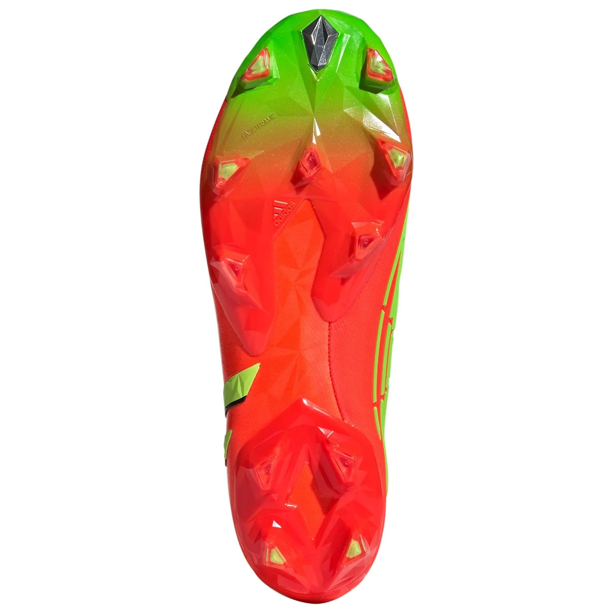 adidas Predator Edge.1 FG Firm Ground Soccer Cleat - Solar Red/Solar Green/Core Black