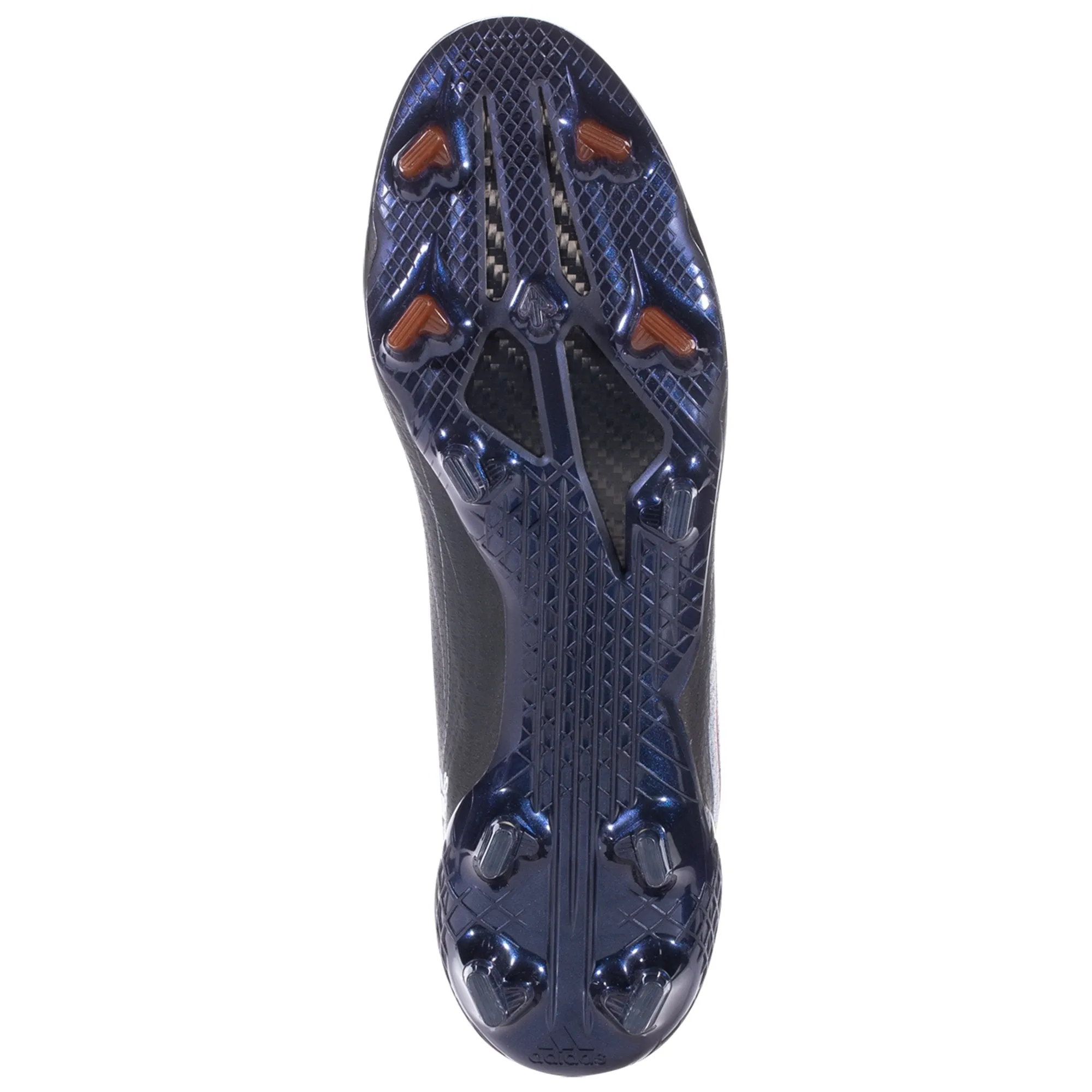 adidas X Speedflow.1 FG Firm Ground Soccer Cleat: Core Black/White/Vivid Red