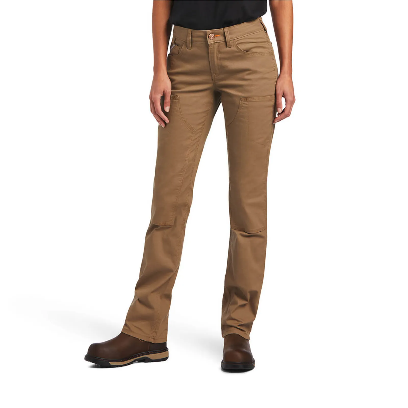 Ariat® Ladies Rebar DuraStretch™ Double Front Field Khaki Pants 10041070