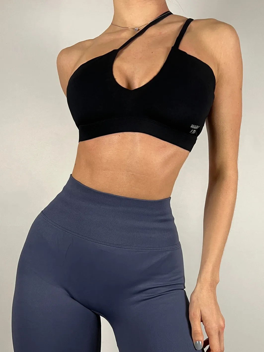 Black Cross Over Bra