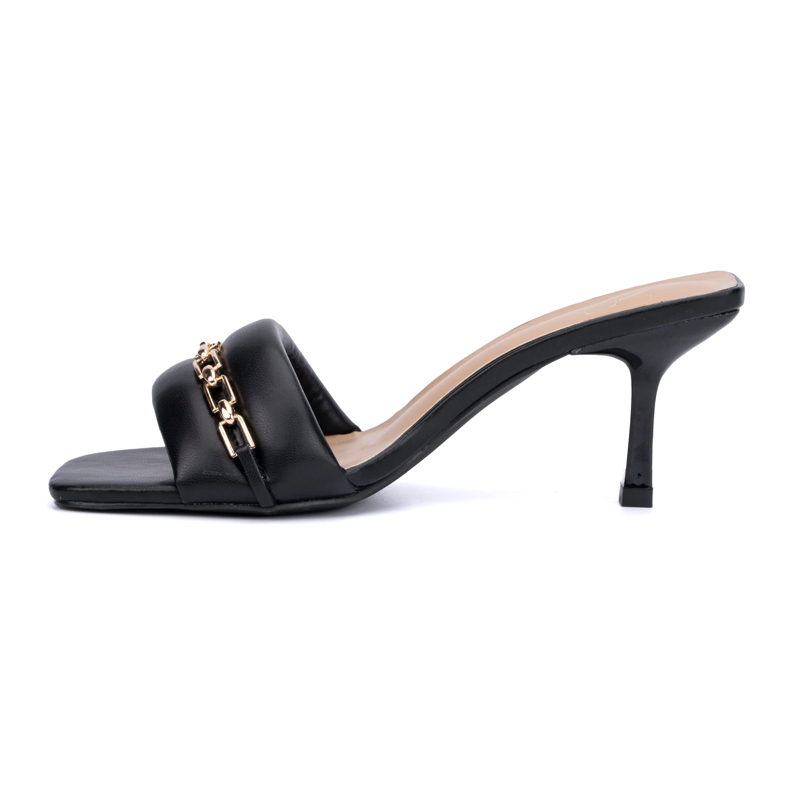 Blasie Chain Detail Mules