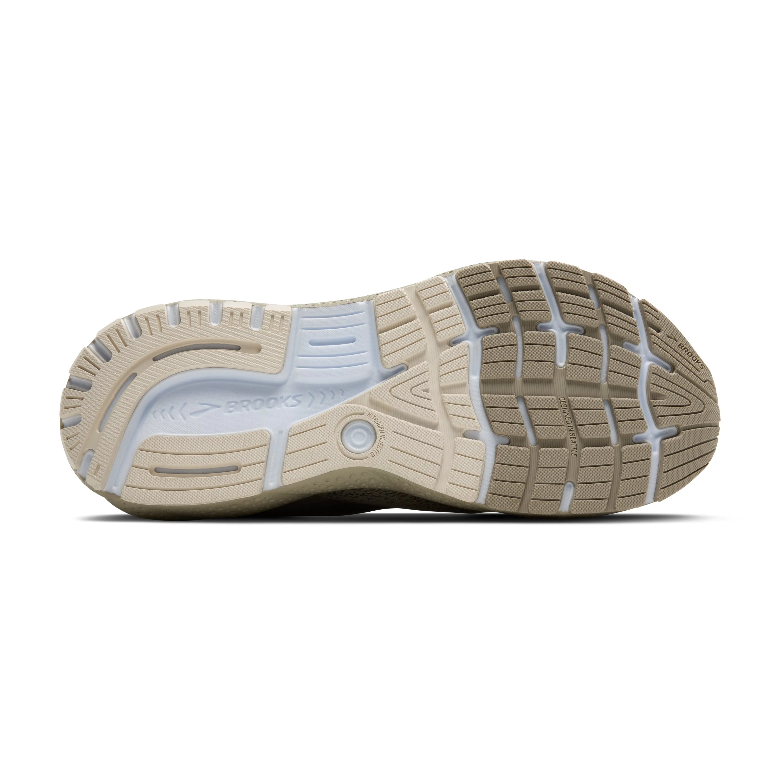 Brooks | Ghost 16 | Men's | London Fog/Falcon/Coconut