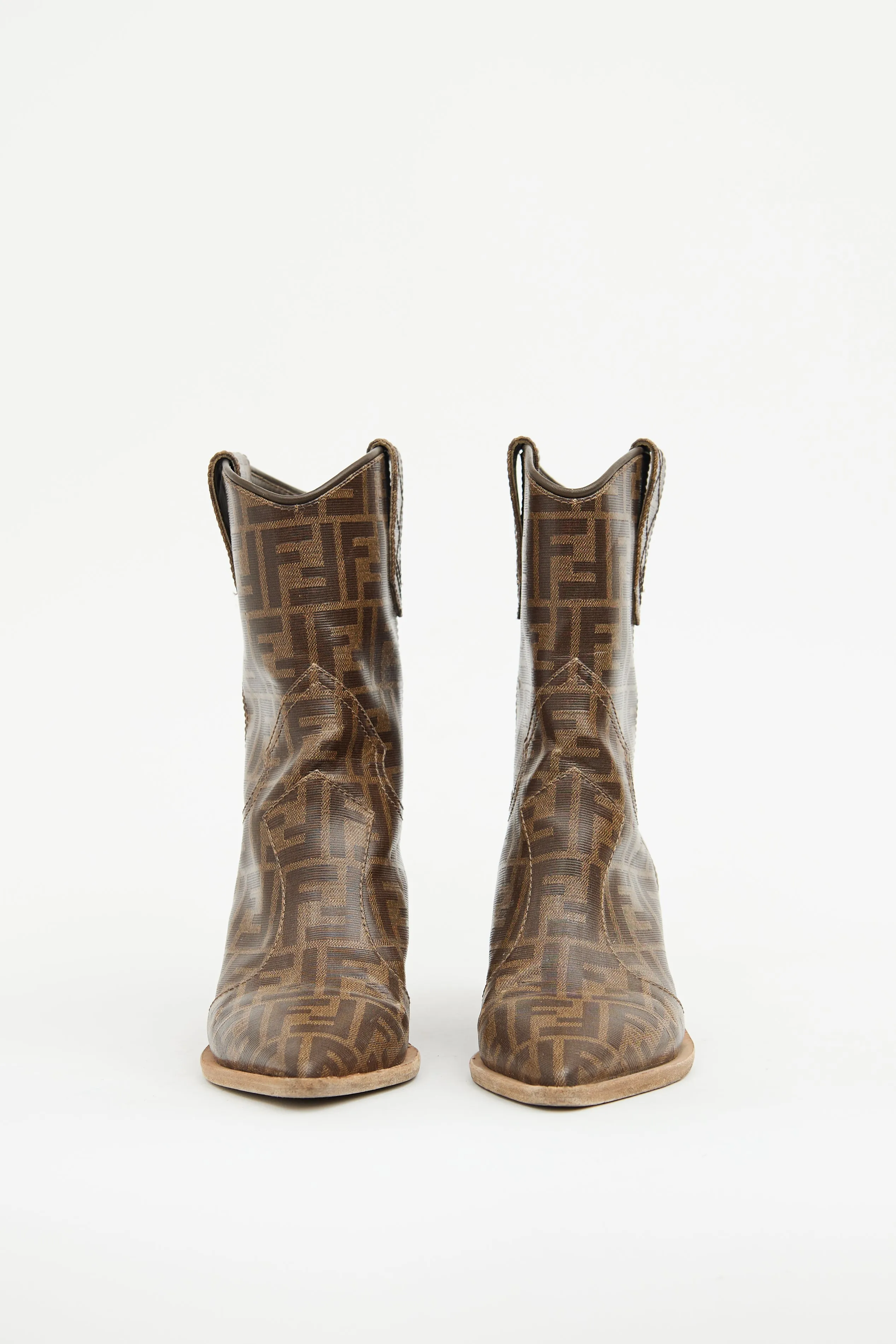 Brown Zucca Cowboy Boot