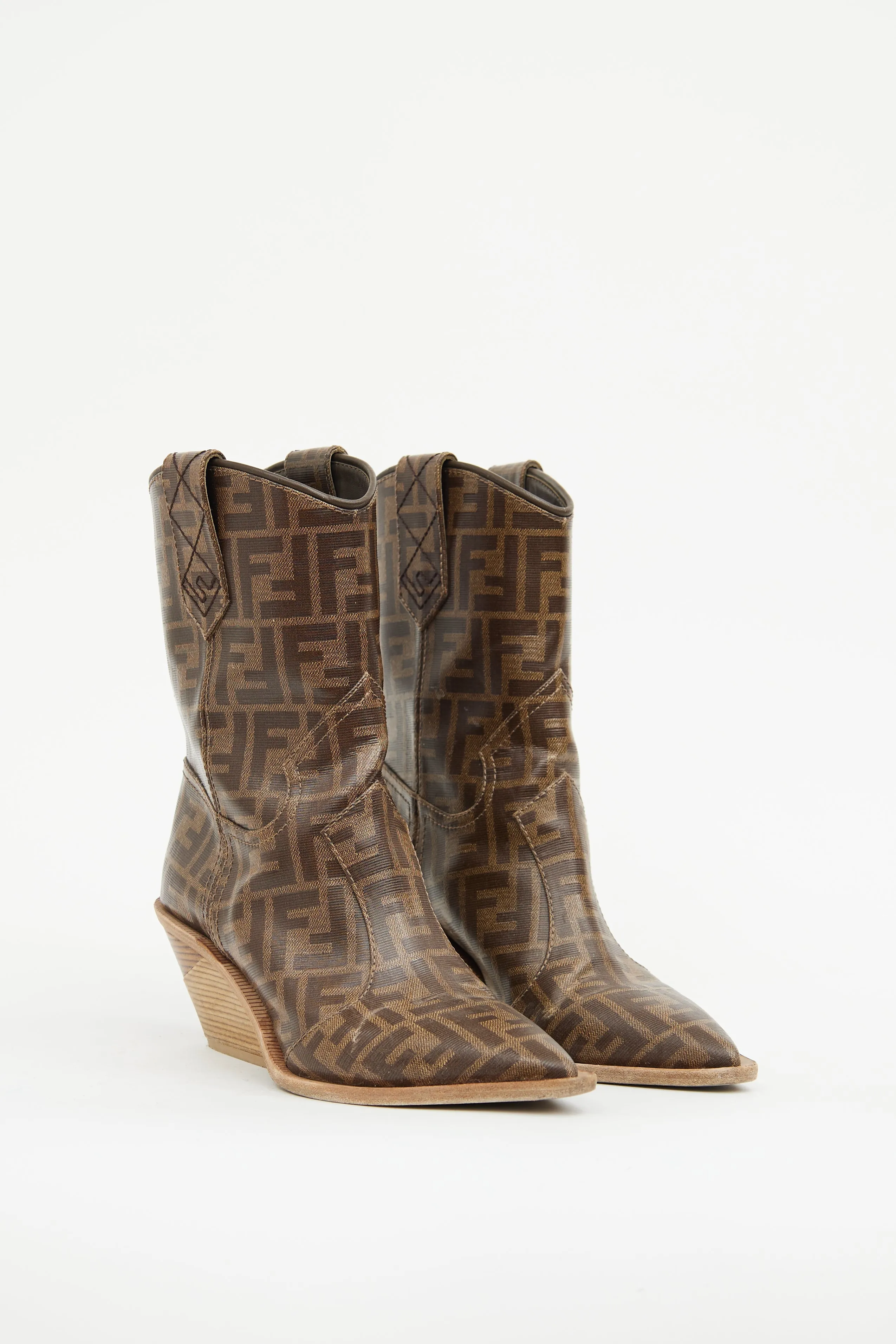 Brown Zucca Cowboy Boot
