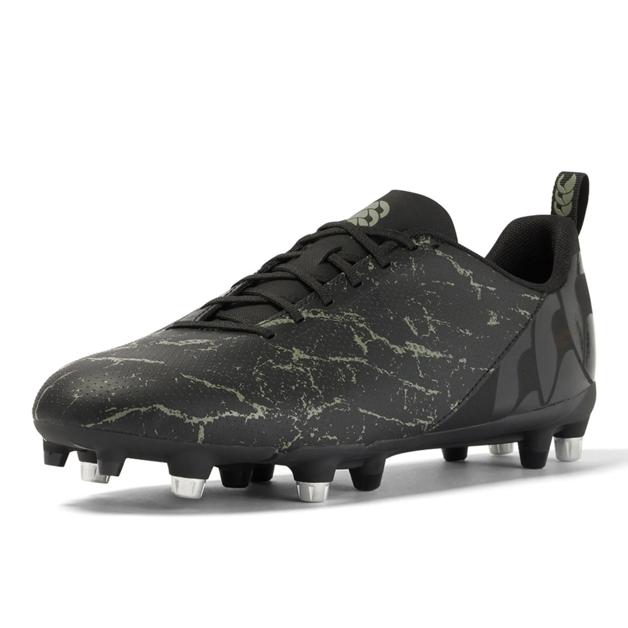 Canterbury Speed Team SG Rugby Boots - Adult Unisex - Black/Grey