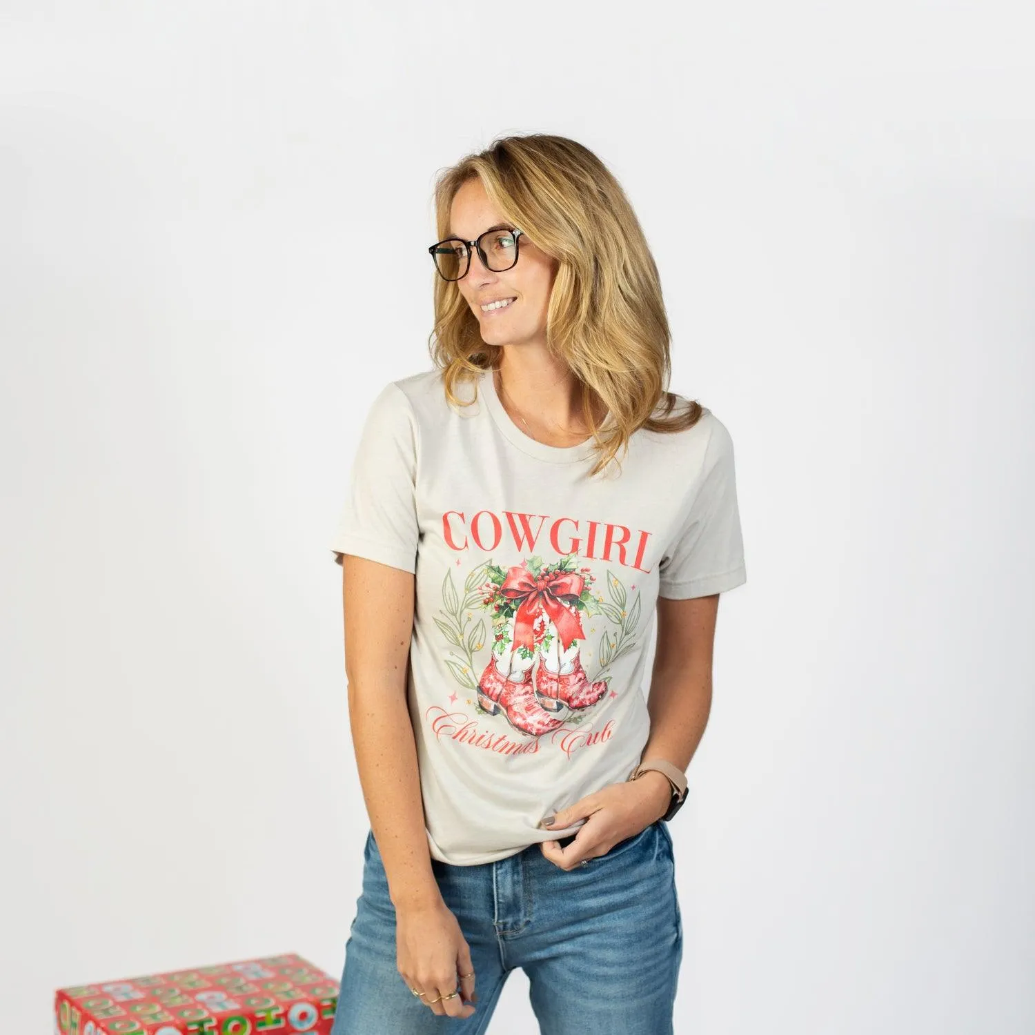 Cowgirl Christmas Club Tee