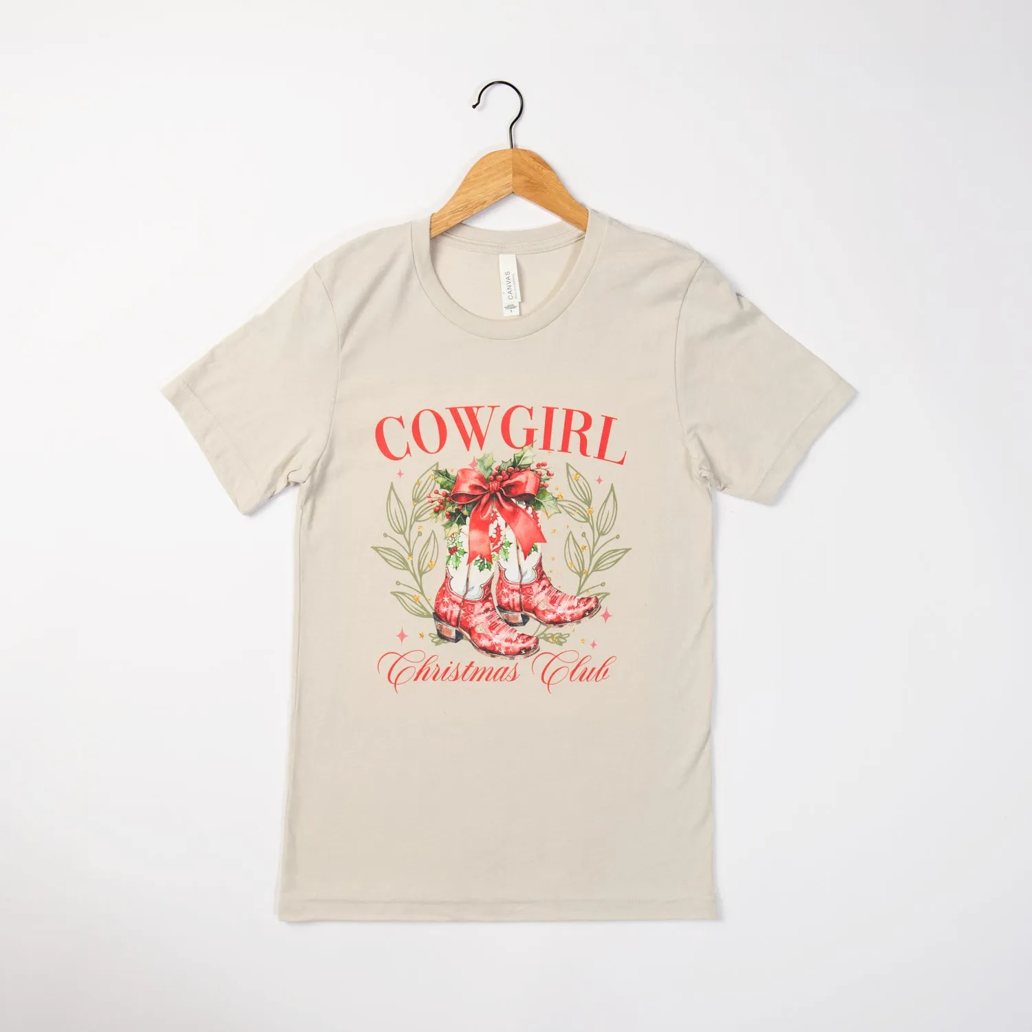 Cowgirl Christmas Club Tee