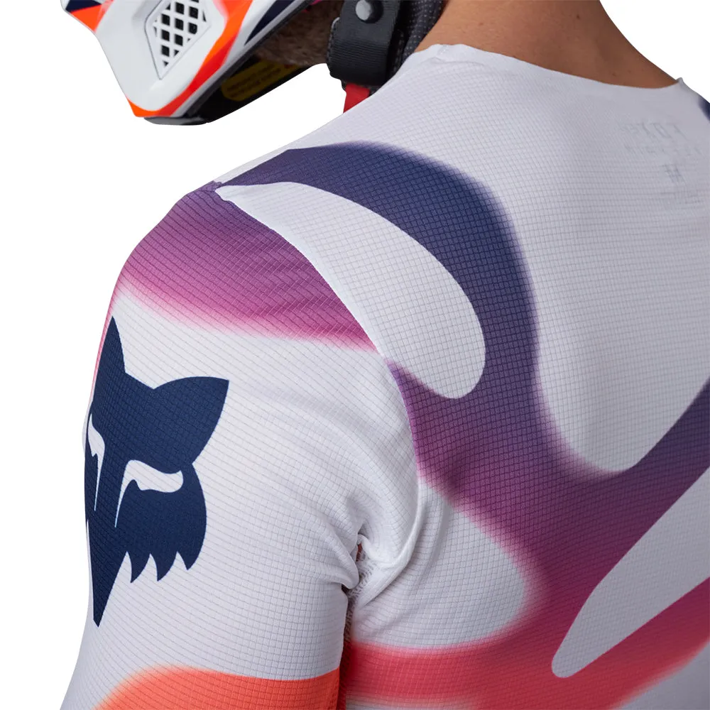 FOX FLEXAIR RYVR LE JERSEY [WHITE/NAVY]