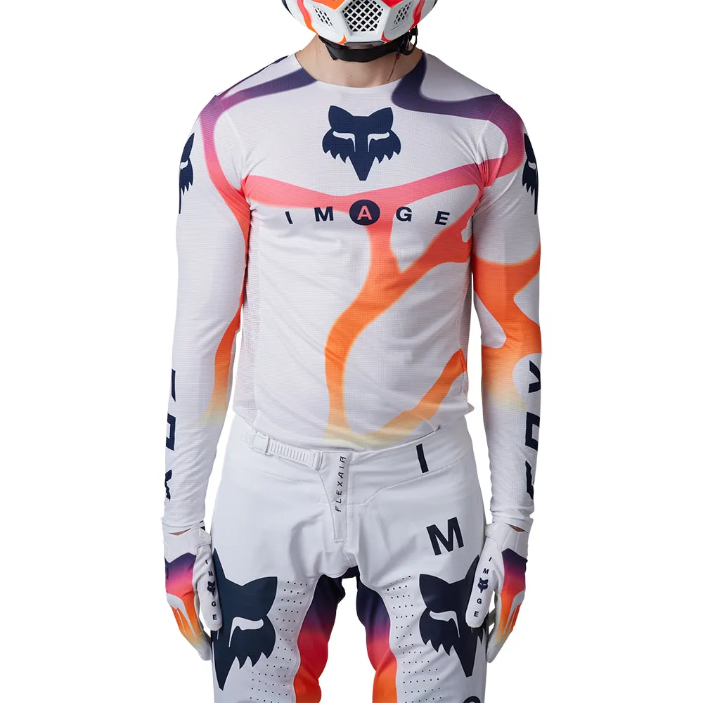 FOX FLEXAIR RYVR LE JERSEY [WHITE/NAVY]