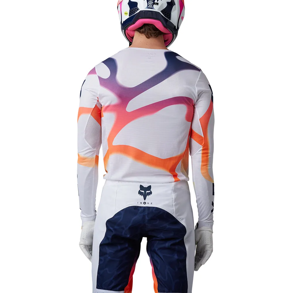 FOX FLEXAIR RYVR LE JERSEY [WHITE/NAVY]