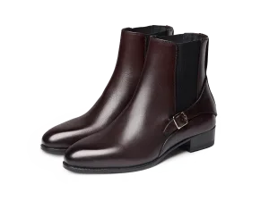 Hopper Boots in Burgundy Dream Calf