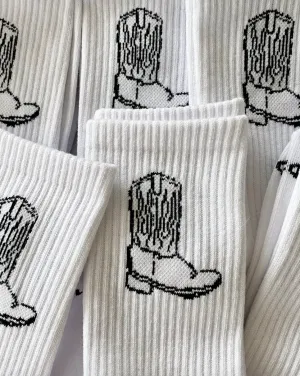 I'm Kinda Busy Cowboy Socks