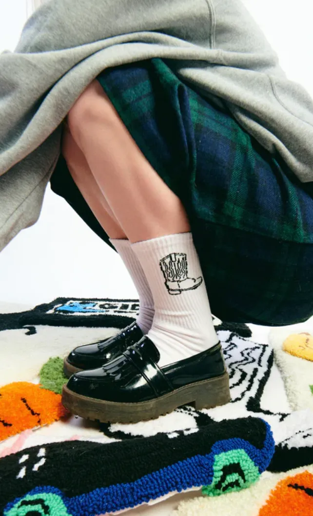 I'm Kinda Busy Cowboy Socks