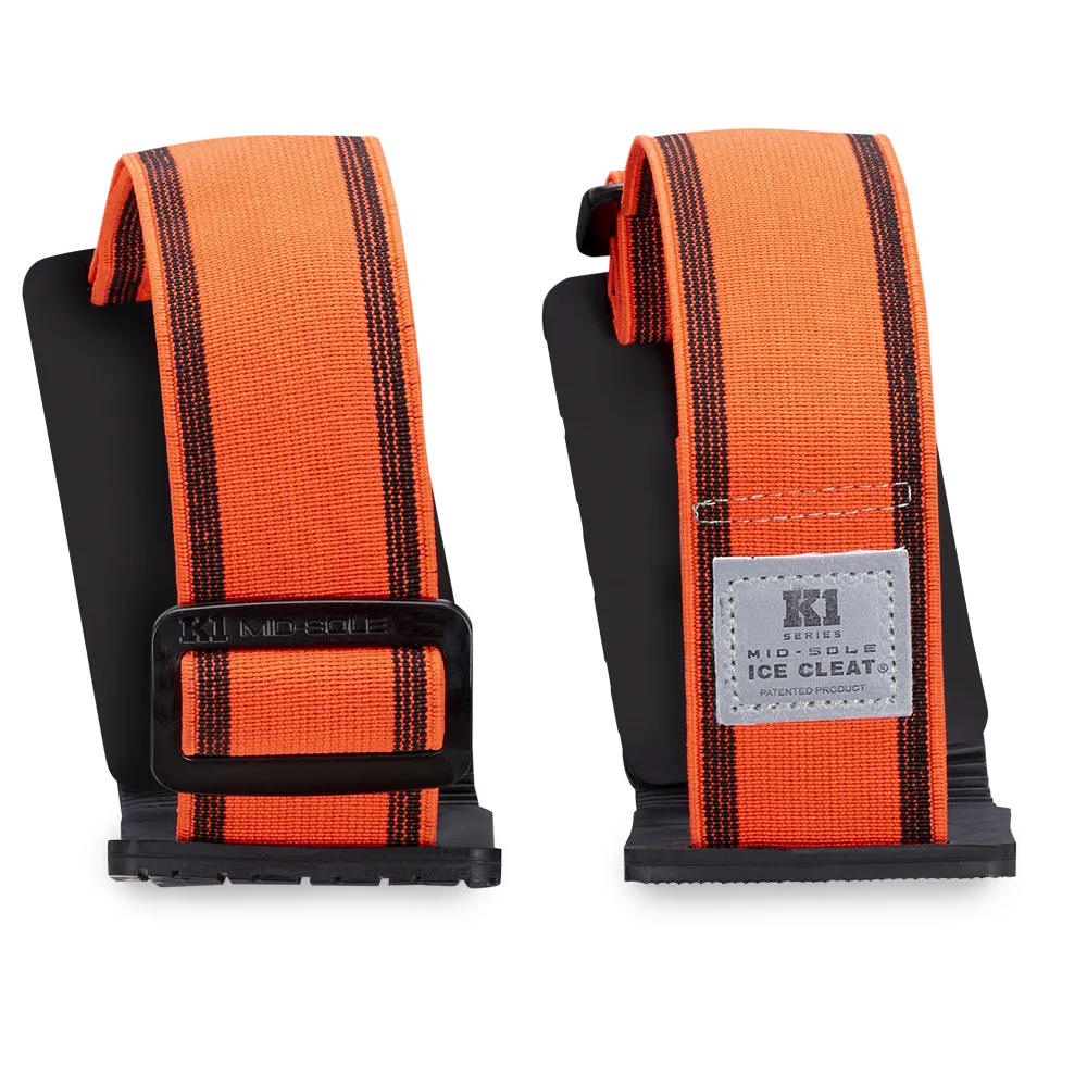 K1 SERIES ICE CLEATS - SLIM PROFILE - HI-VIZ STRAP