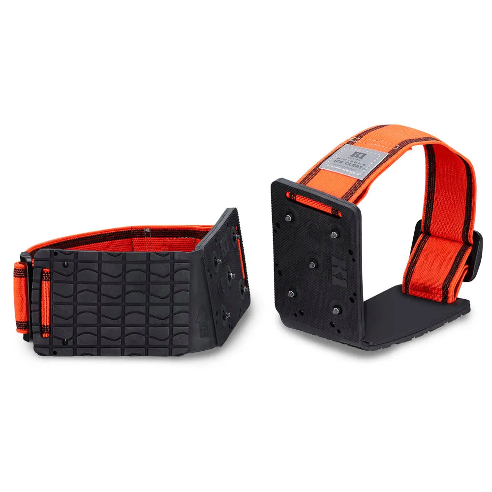 K1 SERIES ICE CLEATS - SLIM PROFILE - HI-VIZ STRAP