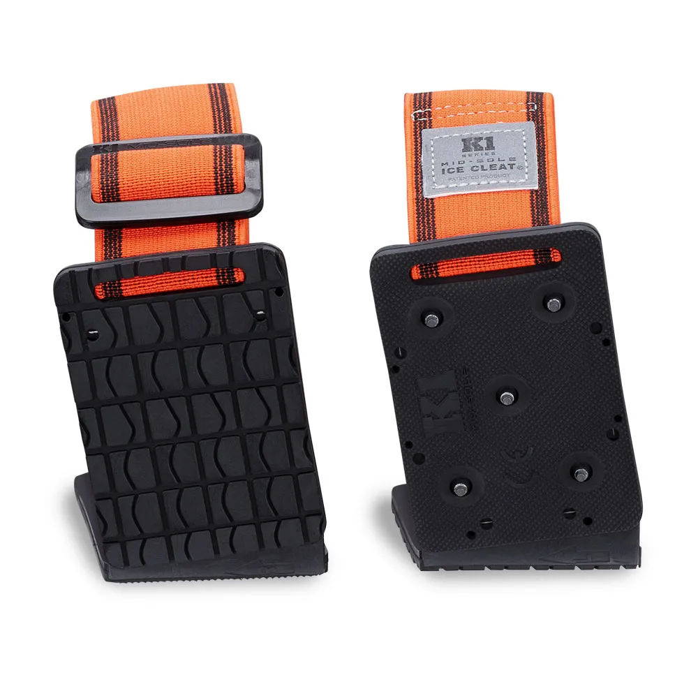 K1 SERIES ICE CLEATS - SLIM PROFILE - HI-VIZ STRAP