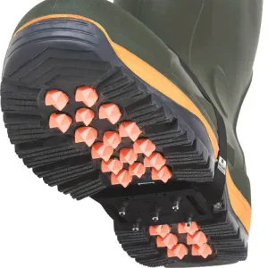 K1 SERIES MID-SOLE ICE CLEATS - HIGH PROFILE - BLACK STRAP