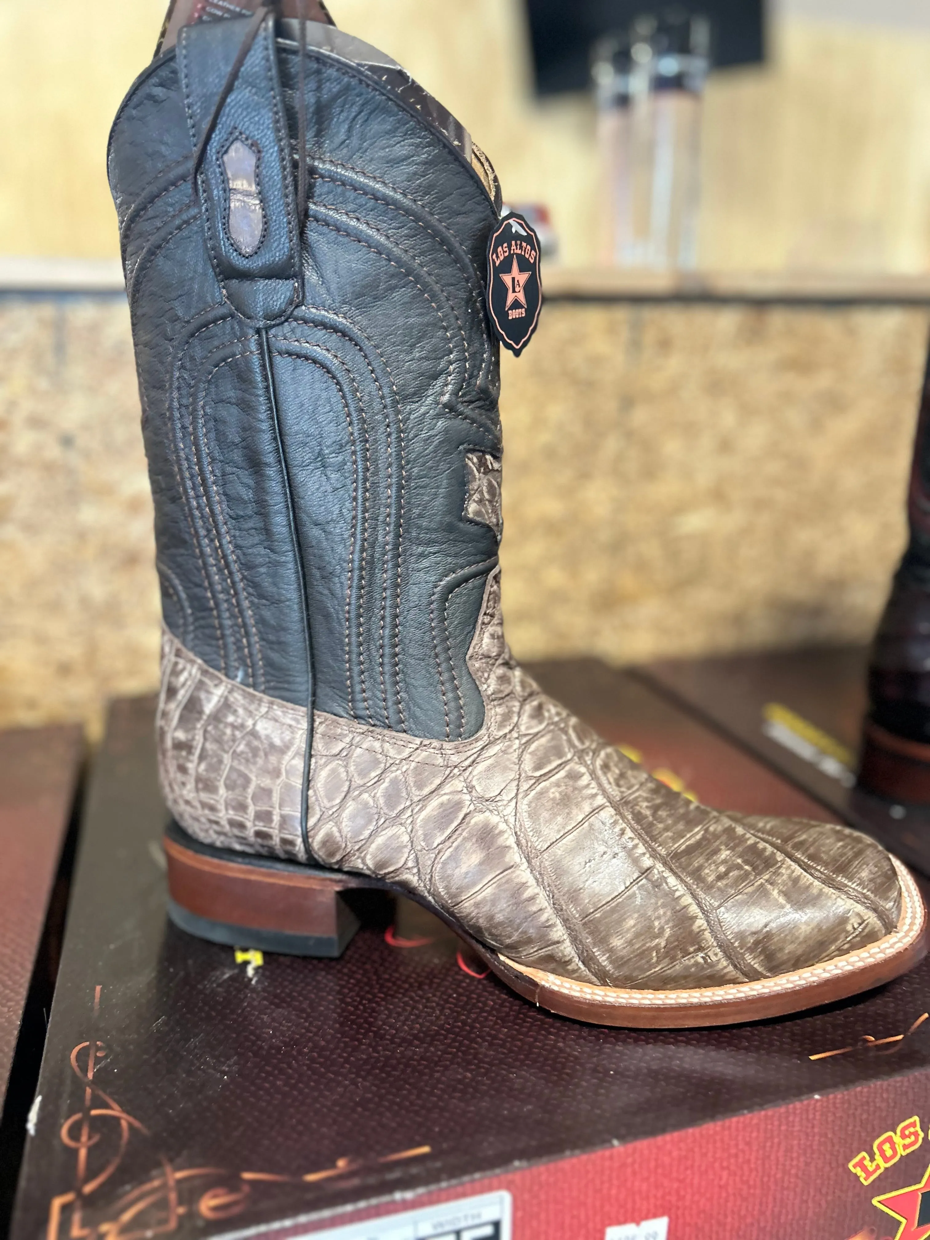 Los Altos Alligator Boots