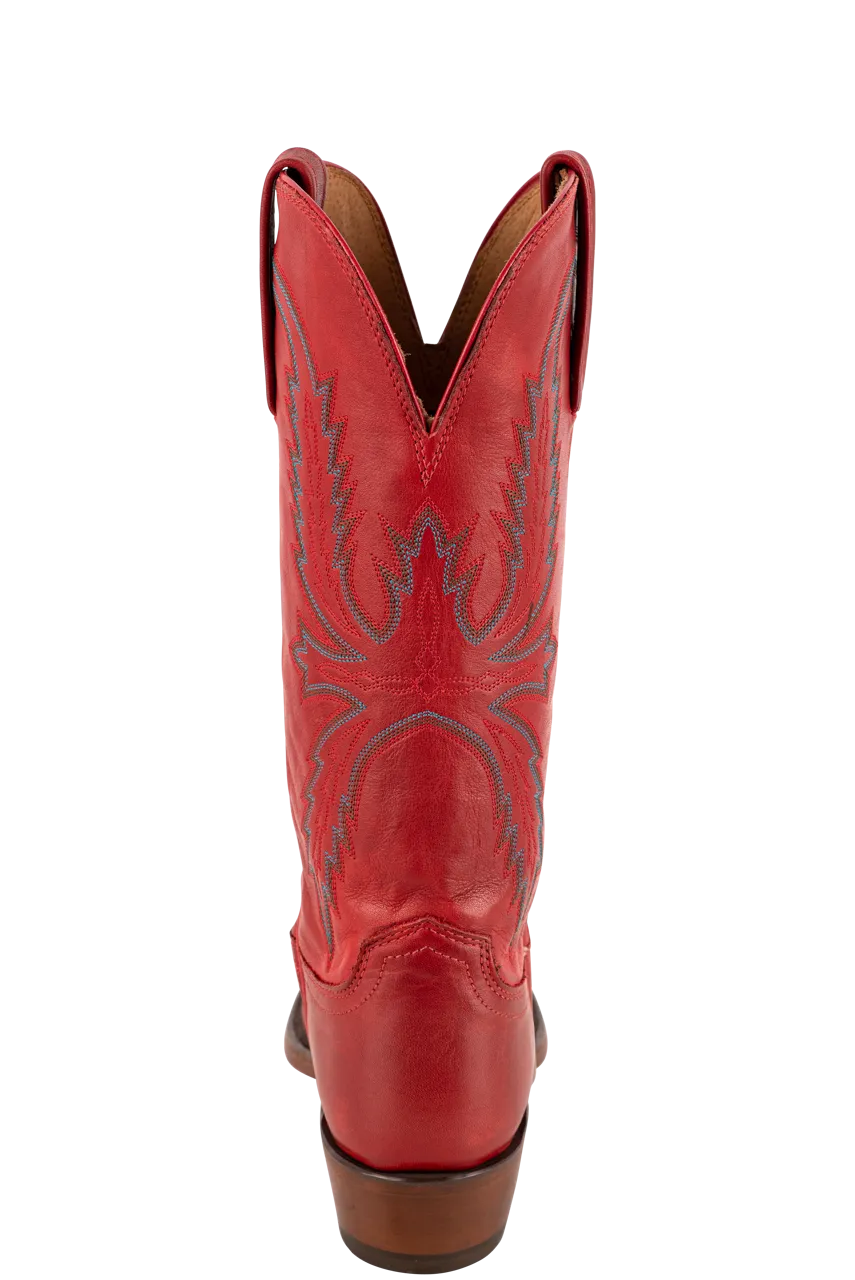 Lucchese Savannah Cowgirl Boots - Red