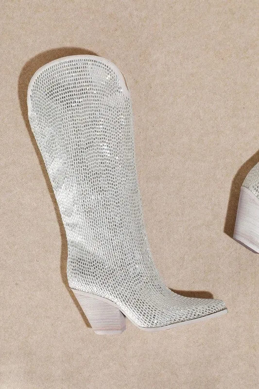 NEW!! Dolly Rhinestone Boots