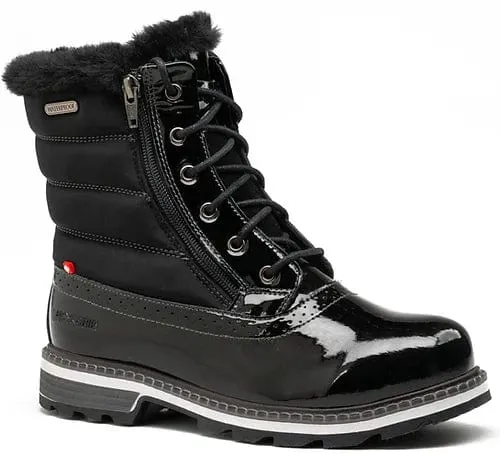 NexGrip Canada Women's Ice Kim 3.0 Boots- Black Patent