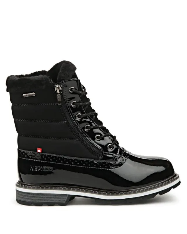NexGrip Canada Women's Ice Kim 5.0 Boots- Black Glossy