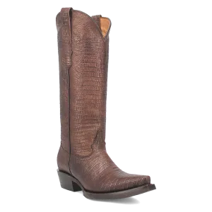 Online Exclusive | Dingo | Athena Leather Boot in Brown **PREORDER