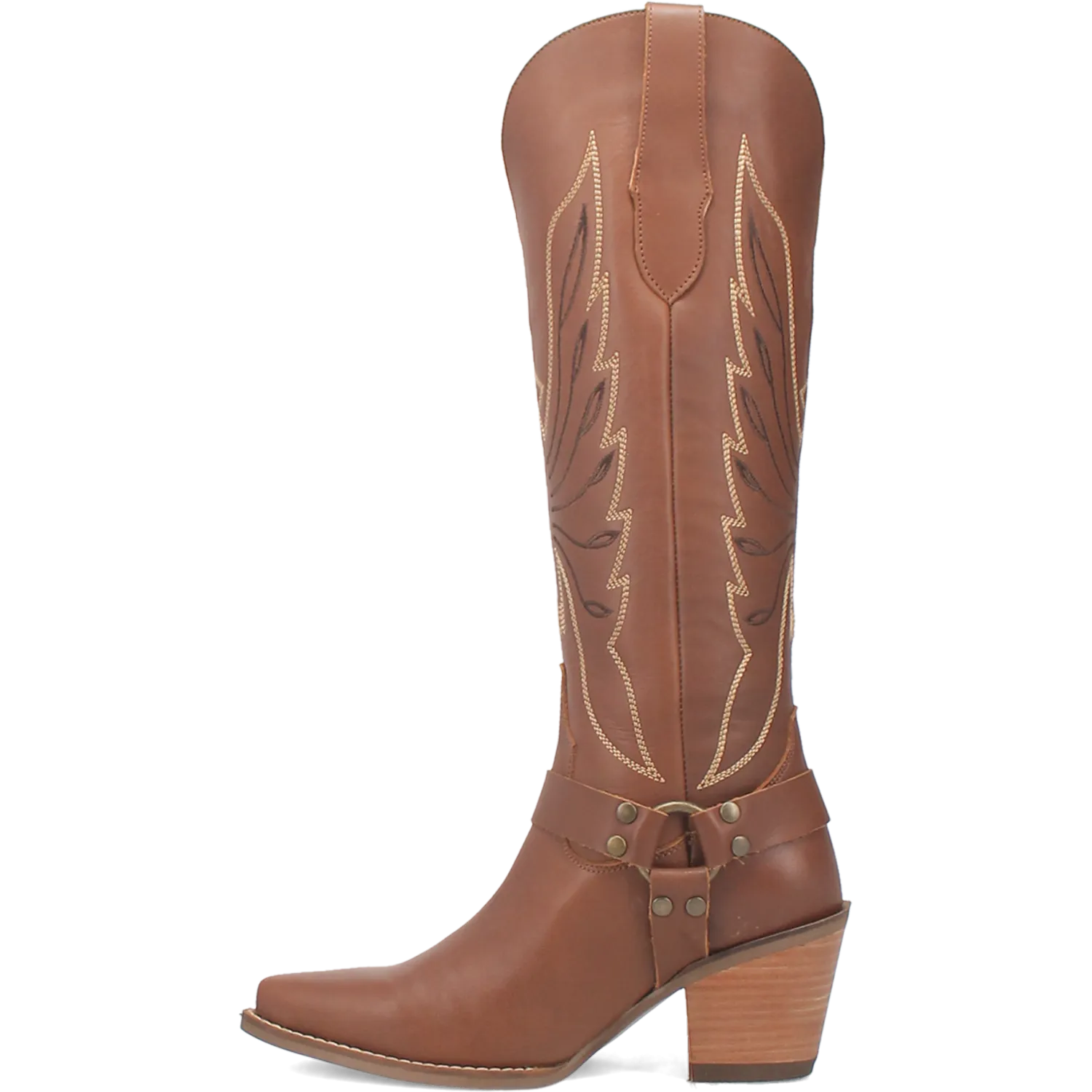 Online Exclusive | Dingo | Heavens to Betsy Leather Boot in Brown **PREORDER