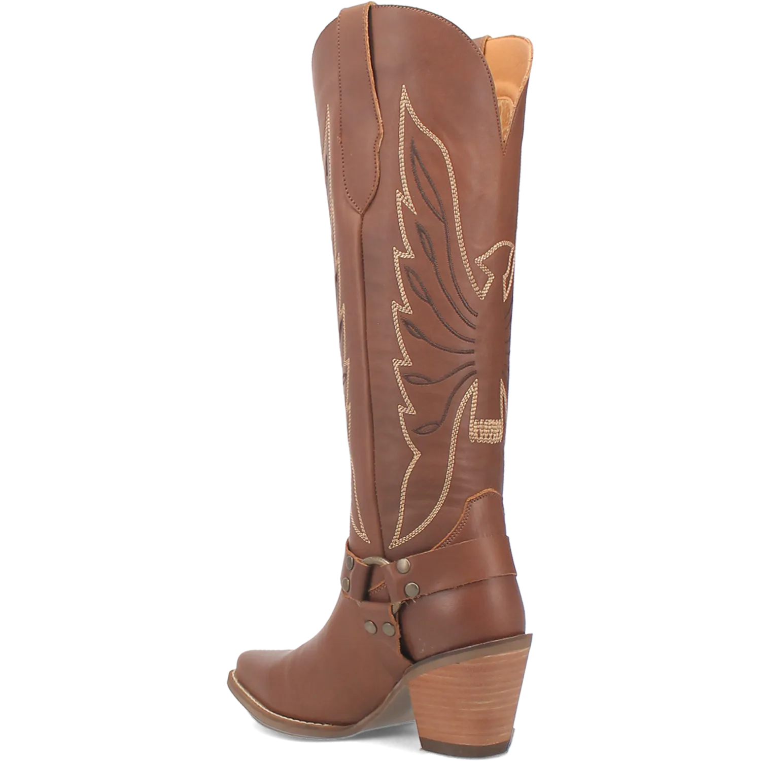 Online Exclusive | Dingo | Heavens to Betsy Leather Boot in Brown **PREORDER