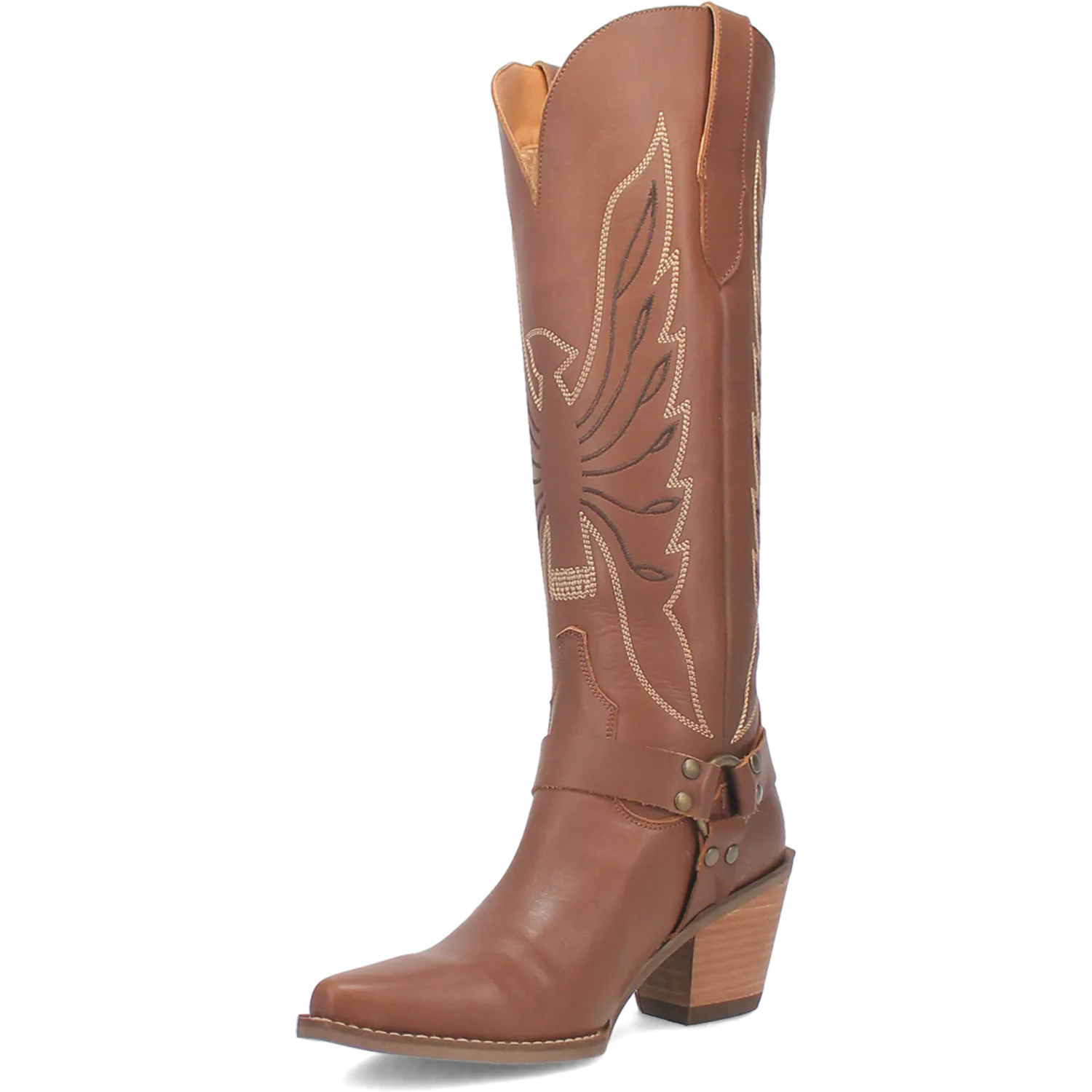 Online Exclusive | Dingo | Heavens to Betsy Leather Boot in Brown **PREORDER