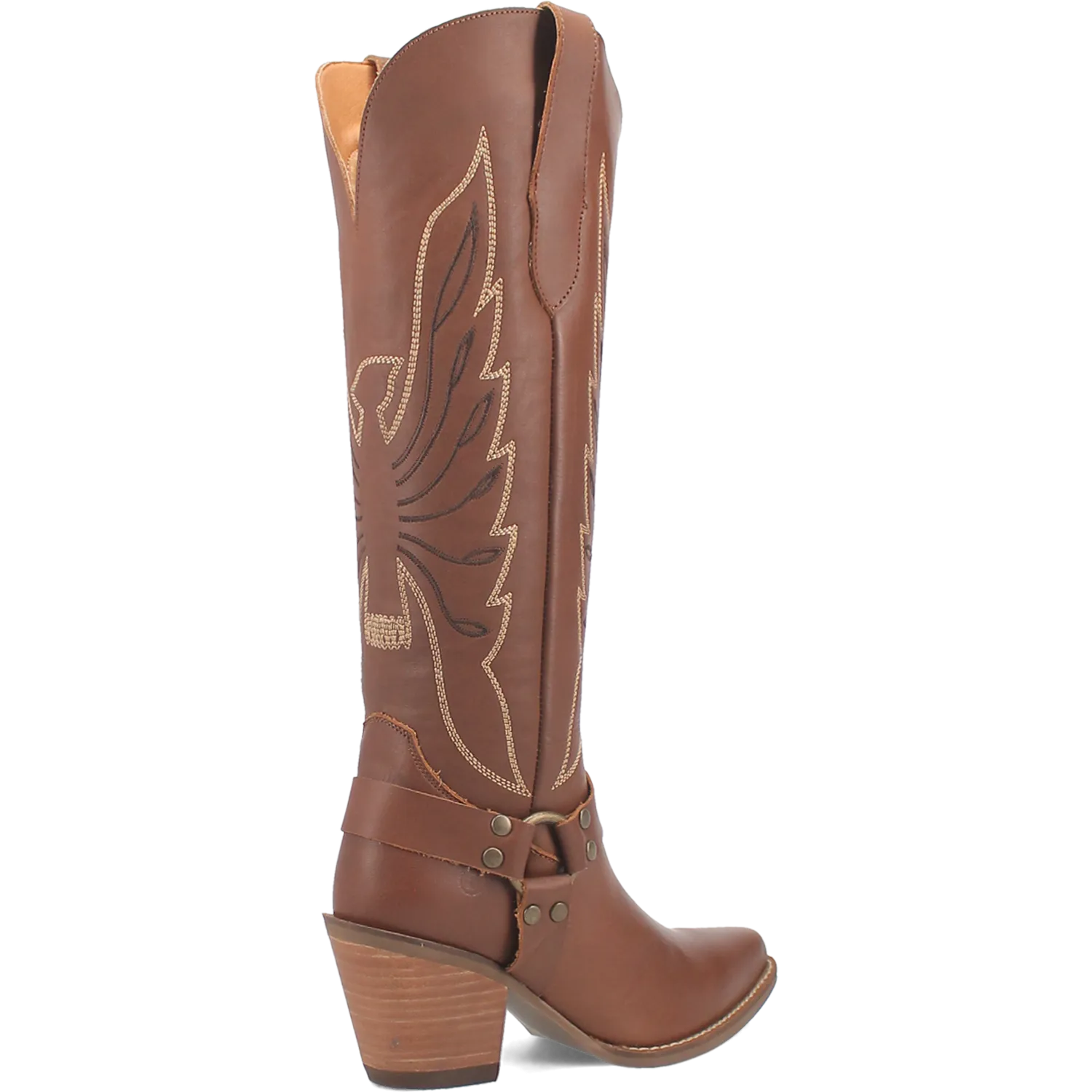 Online Exclusive | Dingo | Heavens to Betsy Leather Boot in Brown **PREORDER