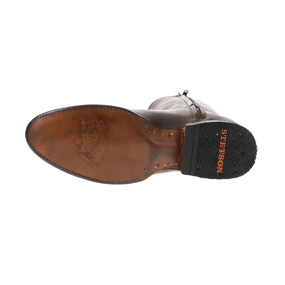 Rancher Zip Round Toe Cowboy Boots