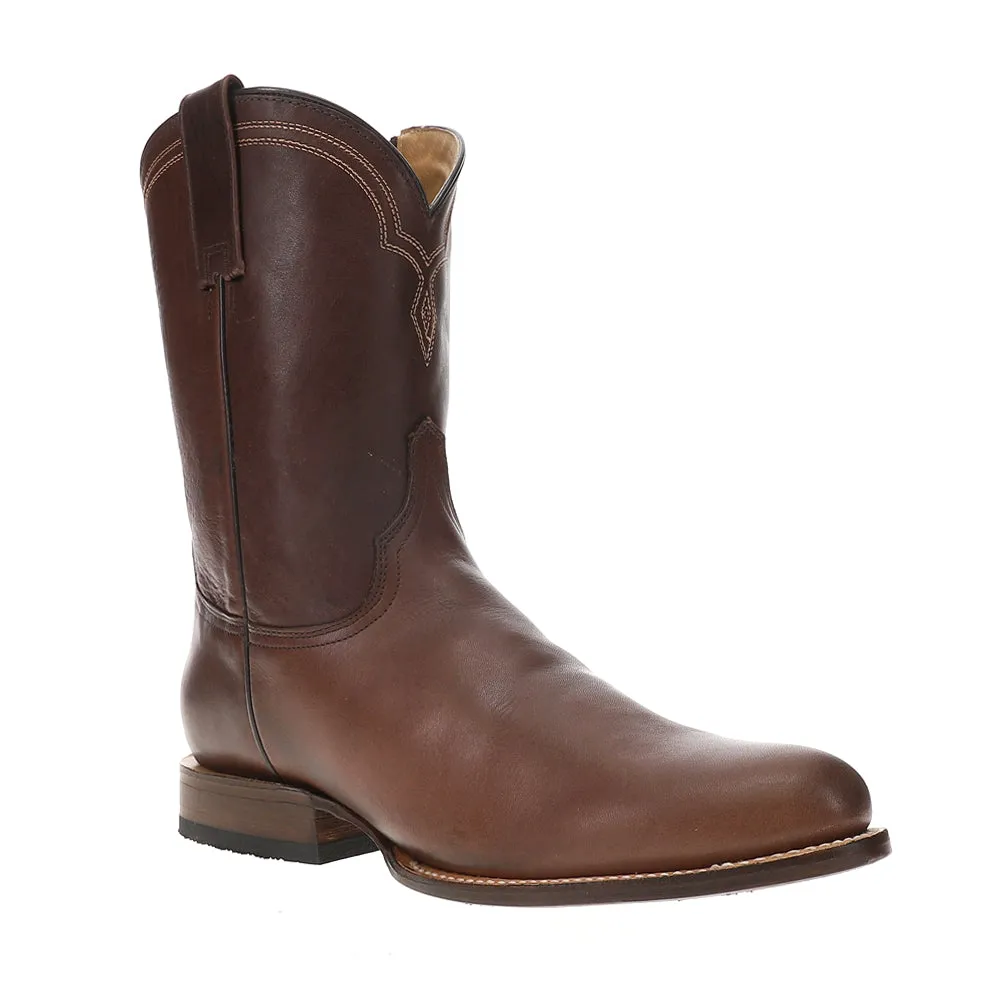 Rancher Zip Round Toe Cowboy Boots
