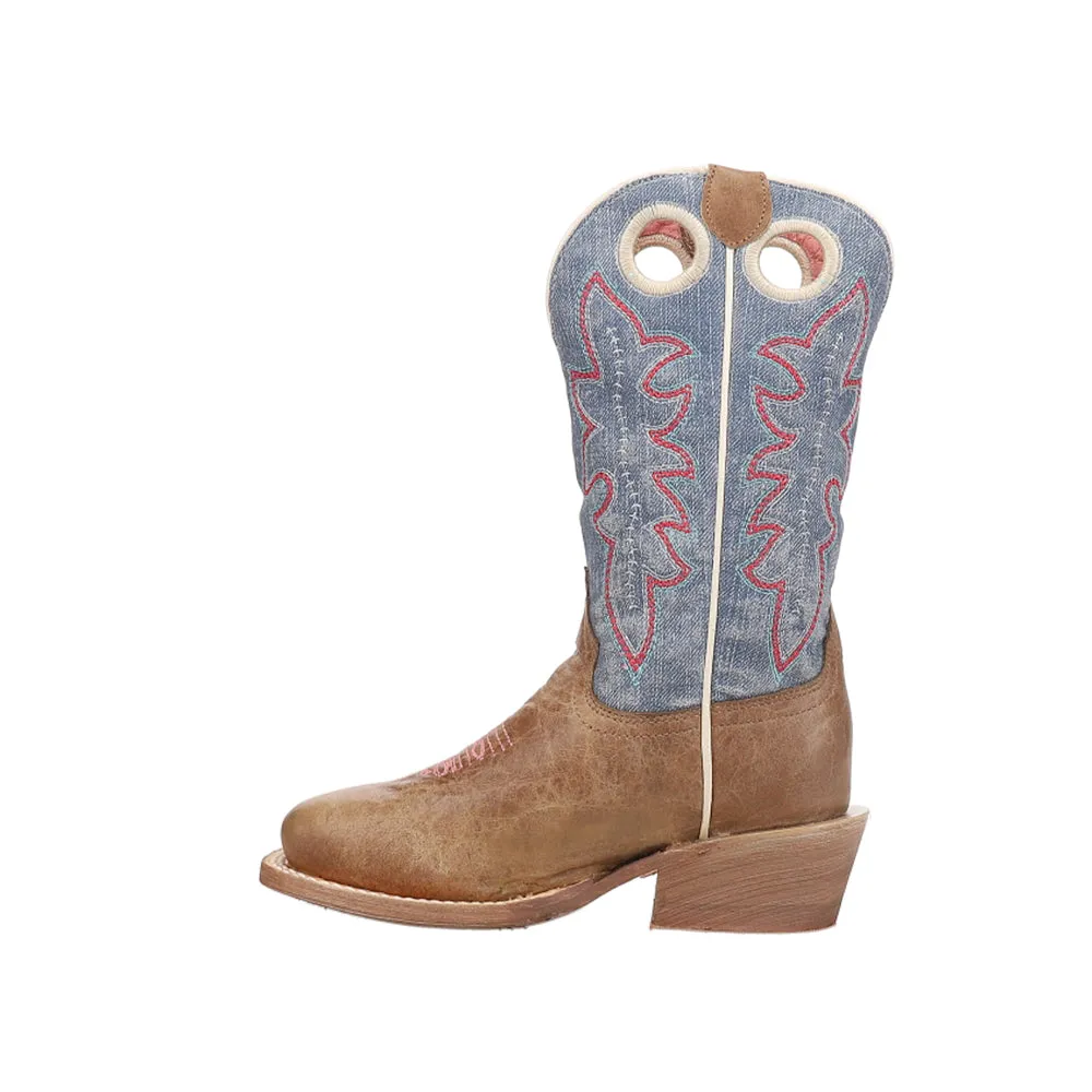 Ride 'em Cowgirl Square Toe Cowboy Boots (Little Kid)