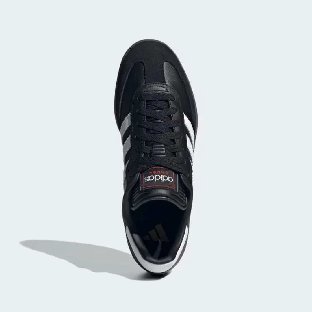 Samba Indoor Soccer Shoes (Core Black   Cloud White   Vivid Red)