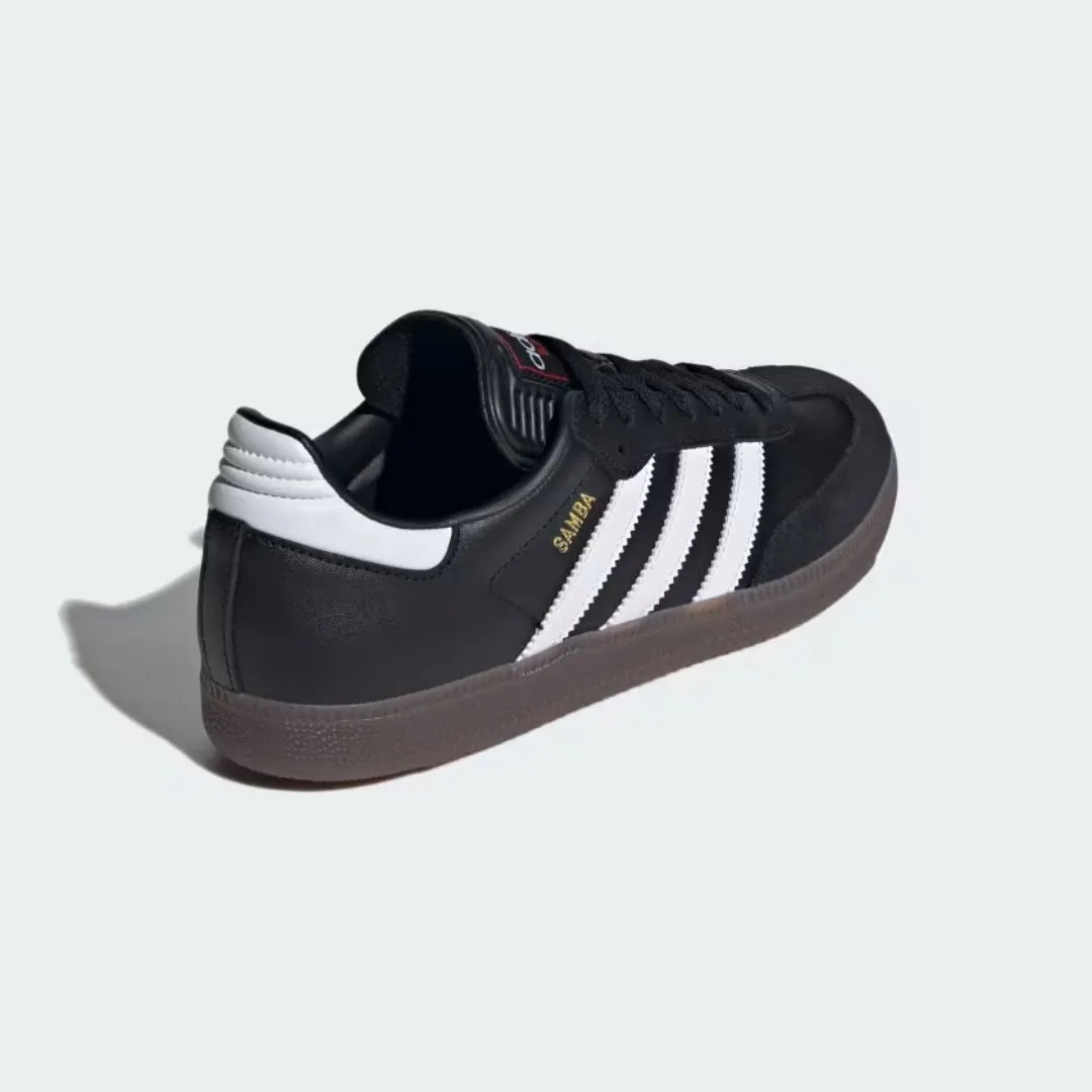 Samba Indoor Soccer Shoes (Core Black   Cloud White   Vivid Red)