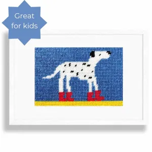 Spot In Boots Needlepoint Starter Kit