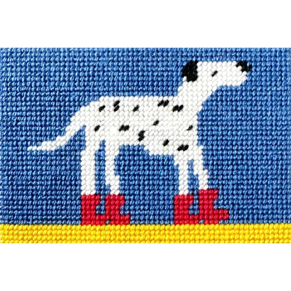 Spot In Boots Needlepoint Starter Kit