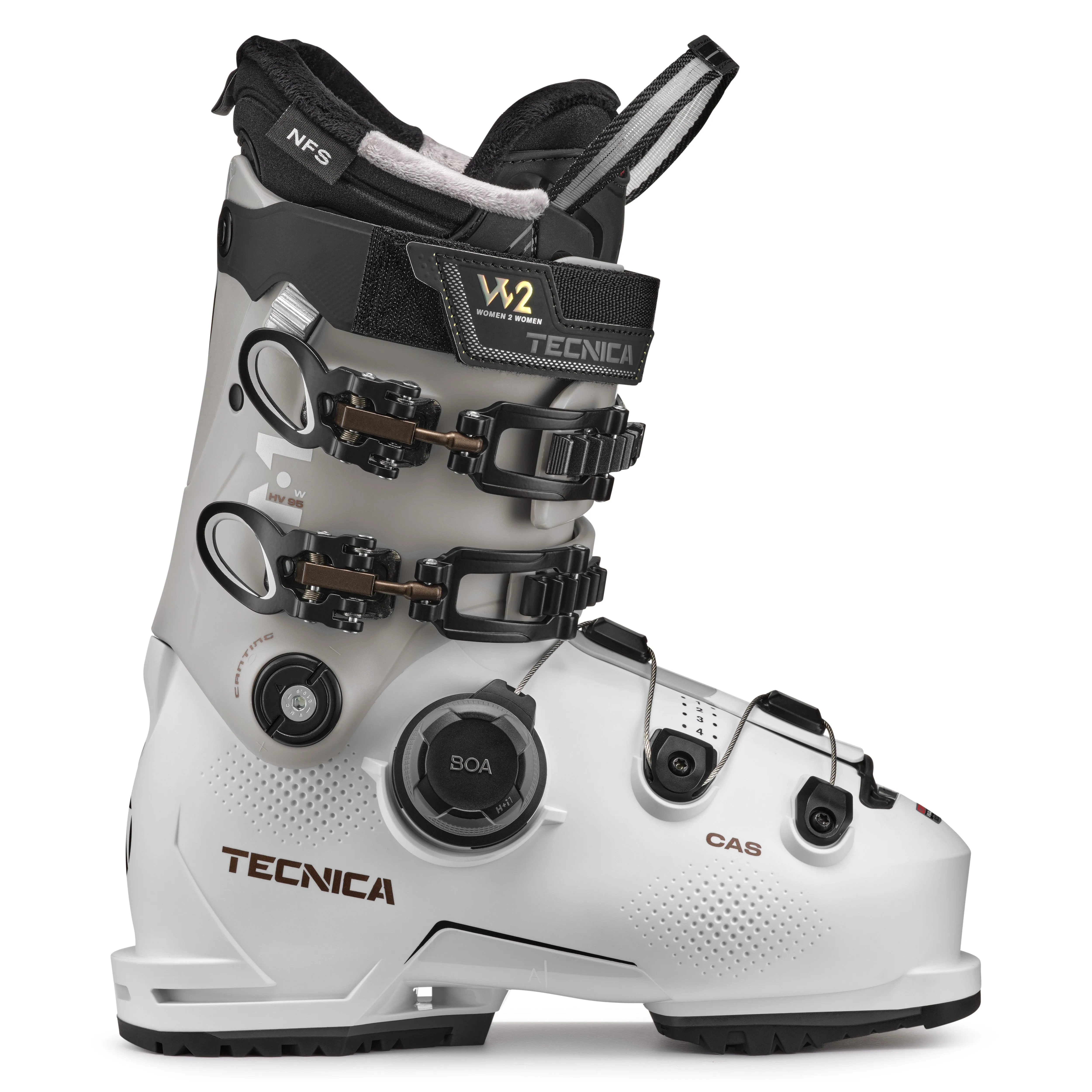 Tecnica Women's Mach 1 BOA HV 95 Ski Boots 2025