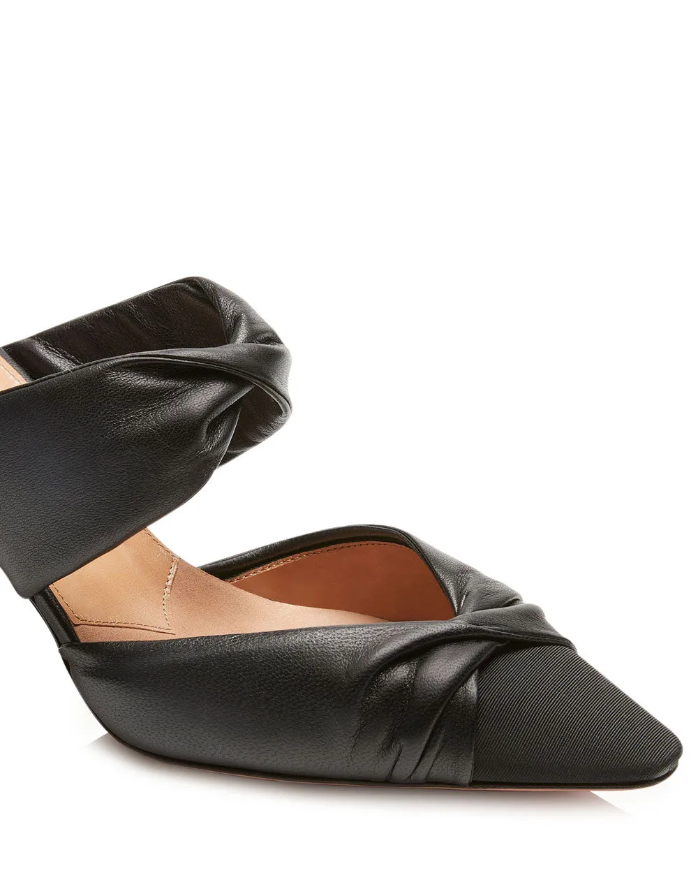 Twist Mule in Black
