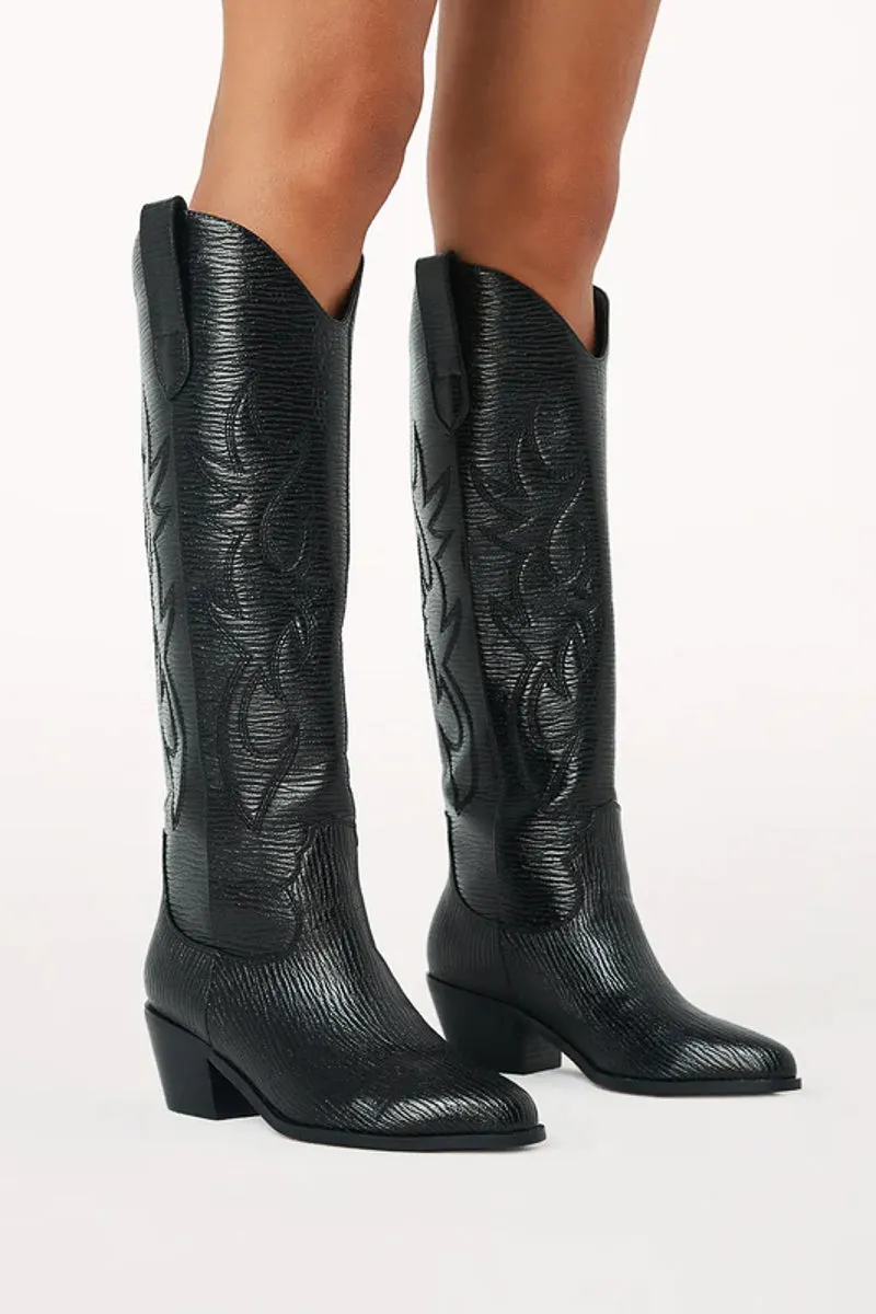 Urson Tall Western Boots