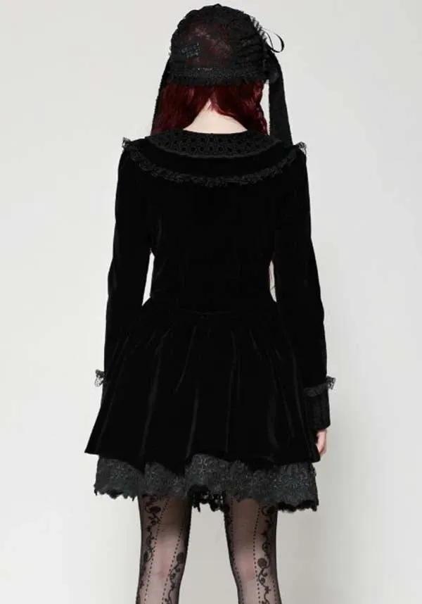 Velvet Patchwork | SCHOOLGIRL DRESS