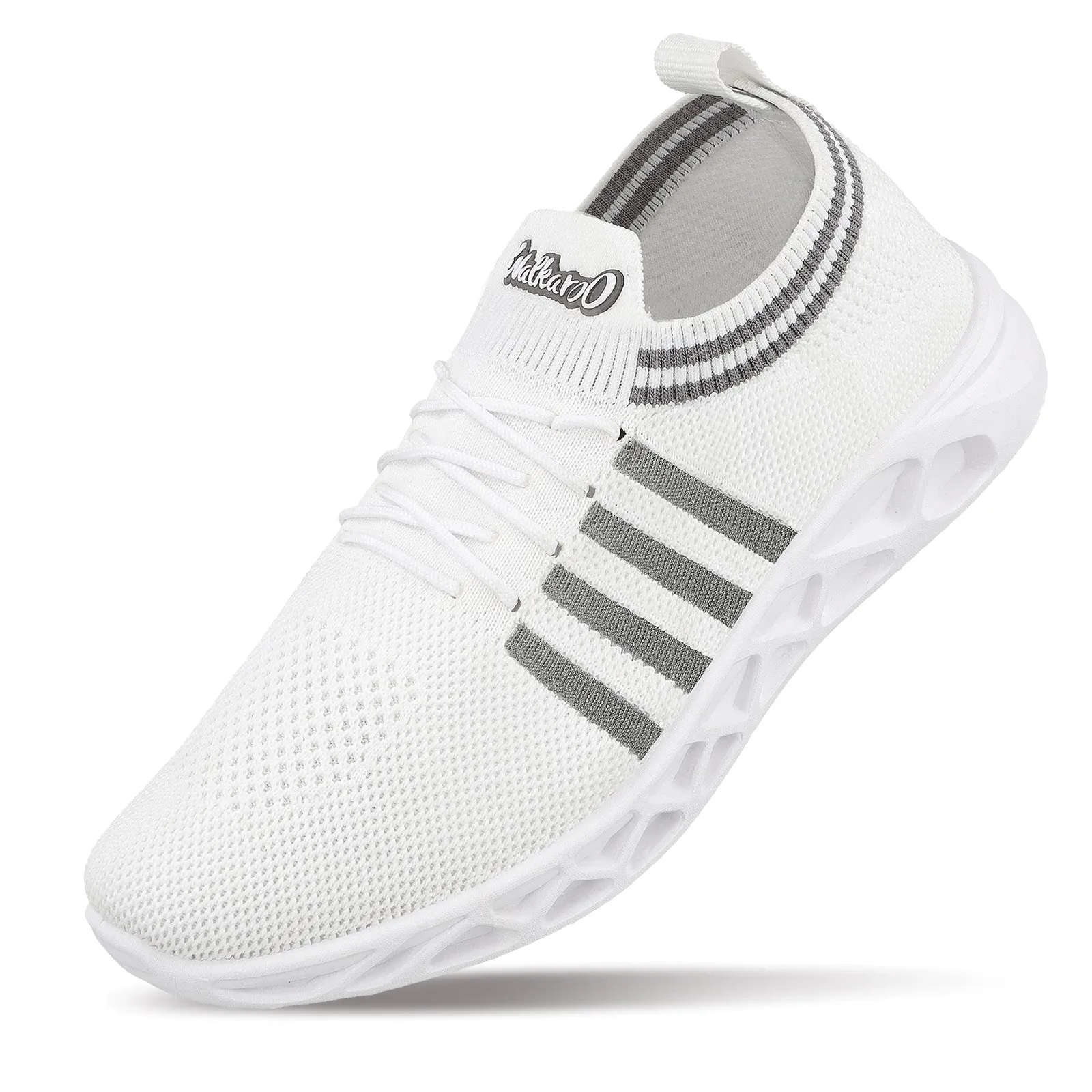 Walkaroo Men Walking Shoes - WY3316 White