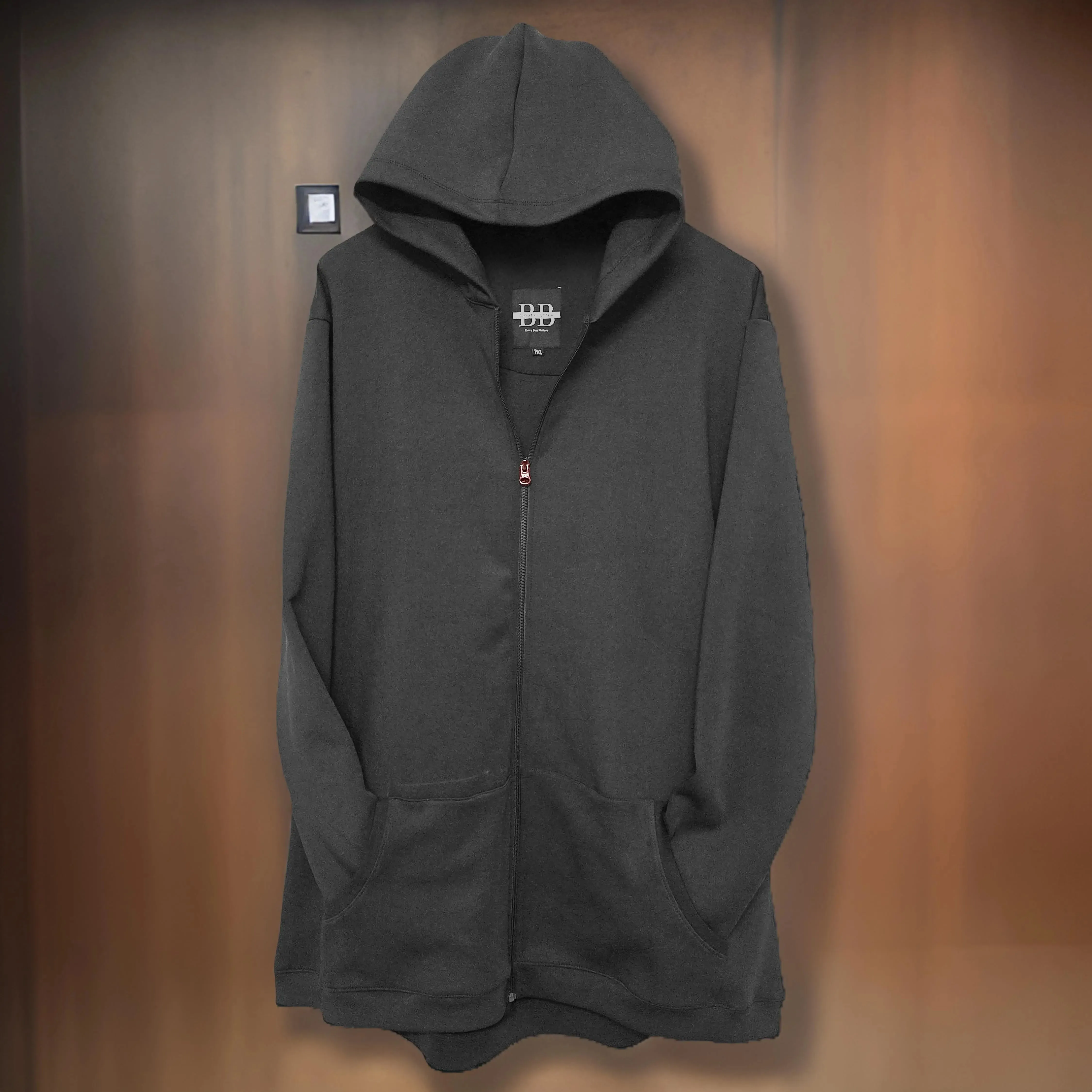 Winter Gunmetal Grey Hoodie