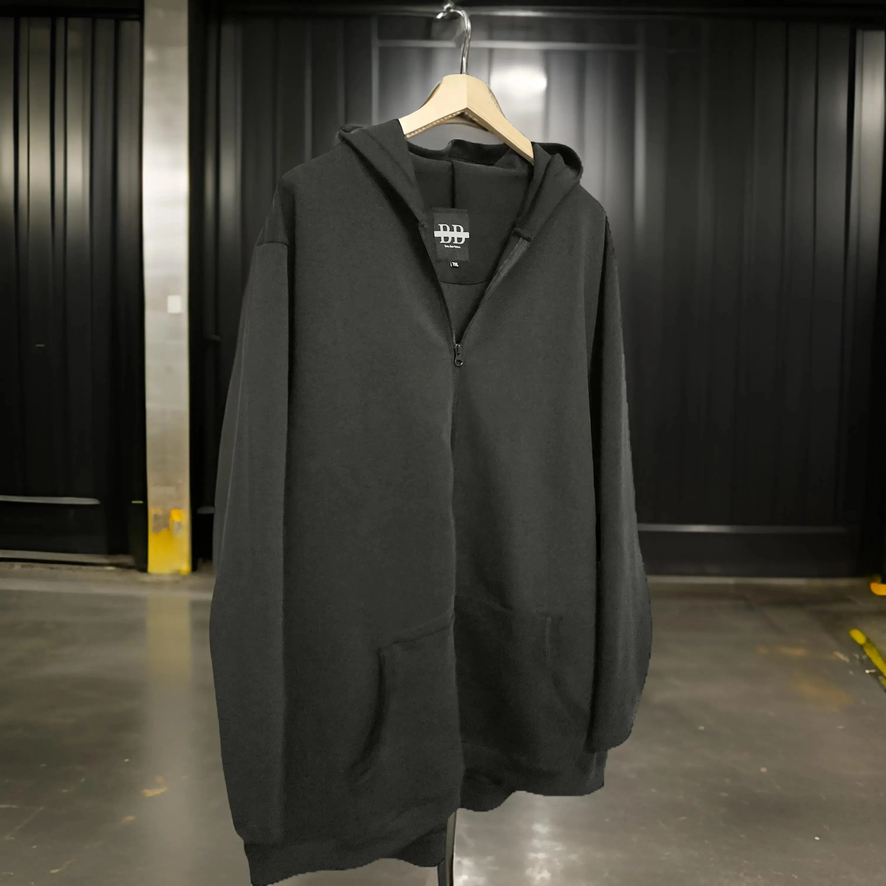 Winter Gunmetal Grey Hoodie